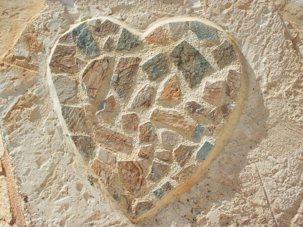 Mosaic heart